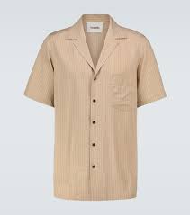 Nanushka Venci Striped Shirt Mytheresa