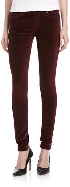 4.3 out of 5 stars 143. 7 For All Mankind Gwenevere Super Skinny Velvet Jeans Burgundy 149 Last Call By Neiman Marcus Lookastic