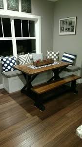 Amposei 5 pieces dining table set, kitchen table and chairs set with with 4 bar stools, perfect for the bar, breakfast nook and kitchen room（rustic brown）. Kitchen Nook Sets With Storage Breakfast Nooks Ideas Corner Set For Small Kitchens Built In Chelsea Dining How To Laurelinekoenig
