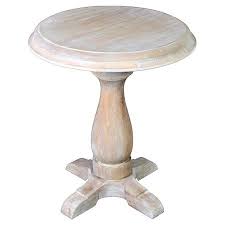 Diy Pedestal Side Table Pedestal Side Table Diy Side Table Small Accent Tables