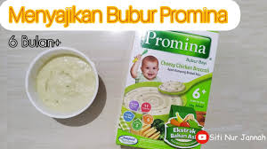 Yooberry promina bubur bayi pisang susu box 120 gr bubur mpasi bayi 6 bulan ke atas lazada indonesia. Cara Menyajikan Bubur Promina 6 Bulan Youtube