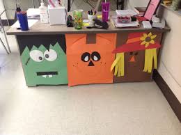 Fall Desk Decorations Halloween Office Cube Decor Holiday Crafts