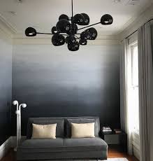 Black To White Ombre Wall By Caroline Lizarraga At Private Residence San Francisco Ombre Wall Ombre Painted Walls Home Decor