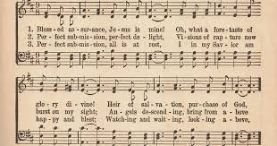Free Printable Vintage Hymns Sheet Music Rose Clearfield
