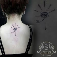 Bodrum Tattoo Bodrum Dovme Ali Baba Tattoo Ali Yuksel Ranin Gozu Eye Of Ra Tattoo Goz Dovmesi Dot Work Piercing Mugla Tattoo Dermal Piercing Henna Tattoo M Dovme