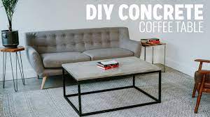 You also won't have to worry about nicking your legs on any rough edges! Diy Concrete Coffee Table Beginner Mistakes Video Youtube