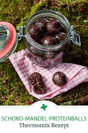 Schoko Mandel Proteinballs Rezept Schoko Mandeln Thermomix Rezepte Cookidoo