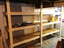 20 diy garage shelving ideas | guide patterns. Diy Basement Shelves In A Day Merrypad