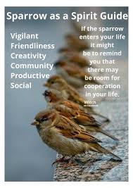 Birds And Their Spiritual Meanings Sparrow As A Spirit Guide Animal Totem Spirit Guides Animal Spirit Guides Spirit Animal Meaning
