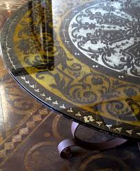 Pin By Paint Pattern On Glass Mirror Stenciling Glass Top Table Glass Table Diy Table Top