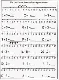 Numberline Addition Subtraction Grade 1 1st Grade Worksheets Addition And Subtraction Grade 1