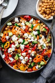 Greek Chickpea Salad Vegan Crowded Kitchen Recipe In 2020 Chickpea Salad Vegan Greek Chickpea Salad Greek Chickpeas