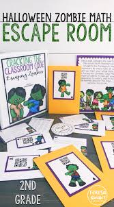 Halloween Escape Room 2nd Grade Math Place Value Cracking The Classroom Code 4th Grade Math Math Classroom Fun Math