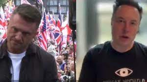 Se video: Tommy Robinson i samtale med Elon Musk under Unite The Kingdom