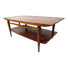 Vintage Modern Two Tier Lane Coffee Table In 2020 Mid Century Coffee Table Mid Century Modern Coffee Table Lane Coffee Table