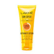 Feels good on your face and soften the face. Lakme Sun Expert Spf 50 Ultra Matte Lotion 100 Ml Amazon In Beauty