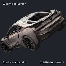 3d 2015 Bmw I8 Model Car 3d Model 3d Model Model