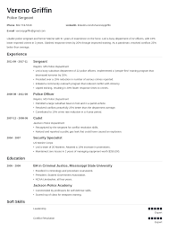 As it should only be two to four sentences long, you will need to focus only on your most relevant qualities and attributes that. Police Officer Resume Example Template Nanica Police Officer Resume Resume Examples Job Resume Examples