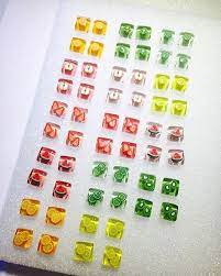 pin de miki em resin mini pingente artesanato cristais
