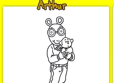 All you need is photoshop (or similar), a good photo, and a couple of minutes. Arthur Coloring Page Arthur Games