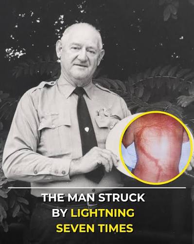 Guinness Survival Legends: The Man Struck by Lightning Seven Times Roy C.  Sullivan, a U.S. park ranger, survived being struck by lightning an  incredible seven times over 35 years — a record