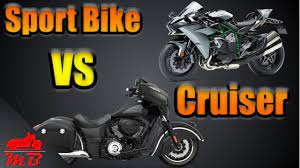 Cruisers and sports bikes belong to two different segments of motorcycling with respect to performance, design and purpose. Sport Bikes Vs Cruisers Which Should You Get Youtube