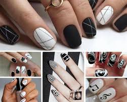 I've always loved classic nail designs that use black and white. Black And White Nail Designs Cherry Colors Cosmetics Heaven