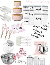 tips for creating a baking cabinet