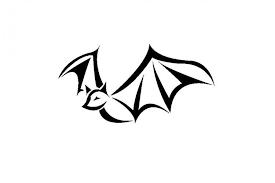 We will give you 9 bat tattoo designs and their meanings so that you can take a stand on whether you are a bat person or not. Tribal Bat Tattoo Designs Designs Simple Tribal Bat Tattoo Wallpaper Simple Tribal Bat Tattoo Bat Tattoo Bats Tattoo Design Tribal Animal Tattoos