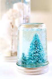 Mason Jar Snow Globe Tutorial Unblushing