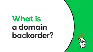 What Is A Domain Backorder Godaddy Youtube