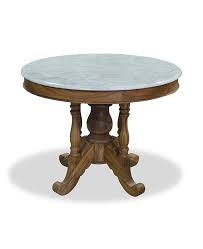 Solid green brown natural stone onyx hollywood regency coffee table 260lb 30x20. Derrin Kopitiam Round Marble Dining Table 1m Shop Furniture Online In Singapore