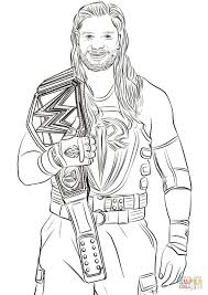 8 Roman Reigns Coloring Pages Wwe Coloring Pages Coloring Pages Pokemon Coloring Pages
