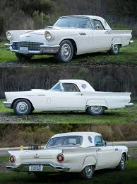 Image result for Colonial White 1957 Thunderbird