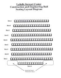 Seating Charts The Lasells Stewart Center Oregon State