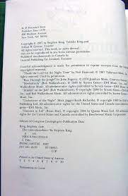 One of the most important elements of book layout and design is the use of margins. The Tommyknockers King Stephen Amazon De Bucher