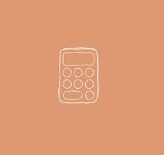 Maybe you would like to learn more about one of these? Pastel Orange Calculator Icon Ios App Icon App Icon Simple Iphone Wallpaper