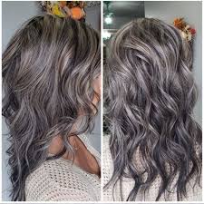 Dark Chocolate Brown With Blonde Highlight Hair By Sarah 41northsalon Gray Hair Highlights Blending Gray Hair Hair Highlights
