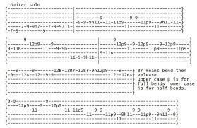 Iron Man Guitar Solo Metal Songs Guitar Tabs For Beginners Songs