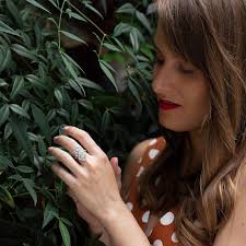 1.62 Carat Certified Diamond Art Deco 18 Carat White Gold Ring