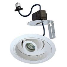 4 in low/line voltage raised gimbal ring recessed lighting trim a complete light or do,you still have to buy the housing for the light bulb separately B2601w 6 Inch Retrofit Gimbal Ring Trim And Transformer