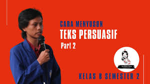 Berikut ini adalah contoh soal penilaian tengah semester (pts) kurikulum 2013 edisi revisi 2017 ( dalam kurikulum ktsp disebut dengan ulangan tengah semester/uts ) mata pelajaran bahasa indonesia kelas 8 (viii) semester 1 (gasal/ ganjil) smp/mts. Belajar Daring Bahasa Indonesia Teks Persuasif Kelas 8 Semester 2 Part 2 Youtube