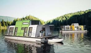 Construire Une Maison Sur L Eau Modulable Avec Le Kit De Max Zhivov Floating House House Boat Houseboat Living