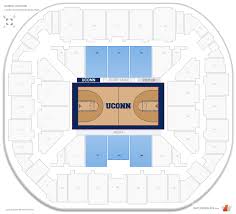 gampel pavilion connecticut seating guide rateyourseats com