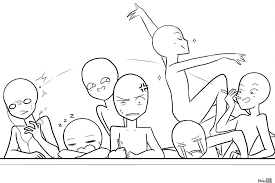 Draw The Squad School By Https Www Deviantart Com Raibo888 On Deviantart Funny Drawings Drawings Of Friends Drawing Base