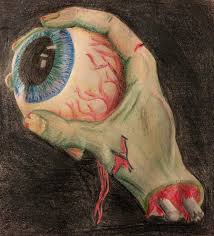 Maybe you would like to learn more about one of these? Zombie Hand Holding An Eyeball Drawing