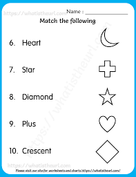 A ton of super awesome origami for kids projects! Match The Shapes With Their Names Worksheets For Kids 3 Your Home Teacher