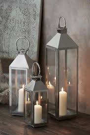 Large Chrome Lantern Lantern Decor Living Chrome Lantern Lantern Candle Decor