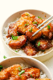 Baked Sweet And Sour Chicken Is 1000x Better Than Any Takeout It S Crispy On The Outside Tender Ju Sweet N Sour Chicken Baked Chicken Recipes Chicken Recipes