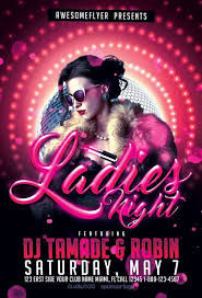 Predesigned print flyers templates are always good to create amazing flyer for your parties and it's even better when they are completely free! Check Out The Ladies Night Free Flyer Template Only On Https Freepsdflyer Com Ladies Night Free Free Psd Flyer Templates Free Psd Flyer Free Flyer Templates